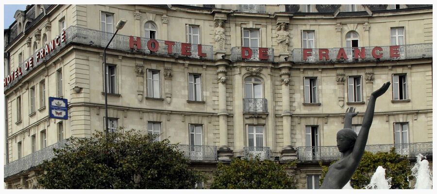 Hotel De France Angers Bagian luar foto